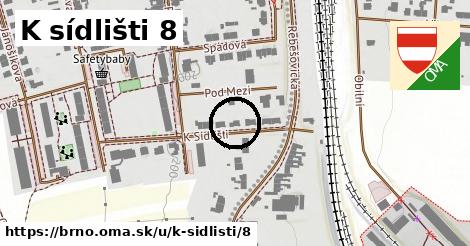 K sídlišti 8, Brno