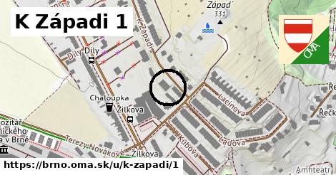 K Západi 1, Brno