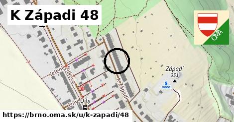 K Západi 48, Brno