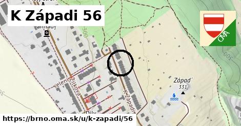 K Západi 56, Brno