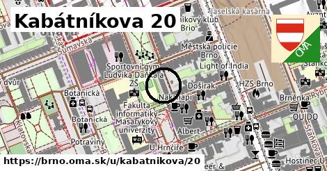 Kabátníkova 20, Brno