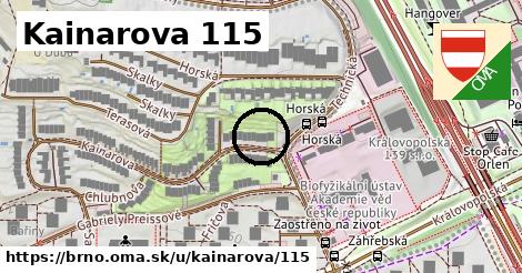 Kainarova 115, Brno