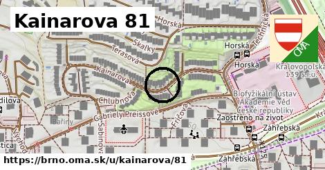 Kainarova 81, Brno