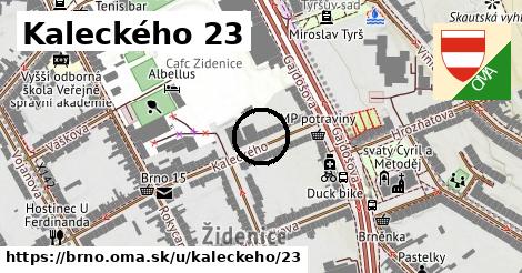 Kaleckého 23, Brno