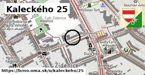 Kaleckého 25, Brno