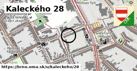 Kaleckého 28, Brno