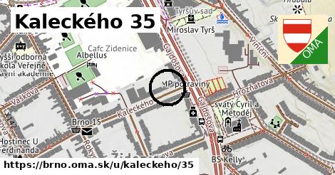 Kaleckého 35, Brno