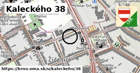 Kaleckého 38, Brno