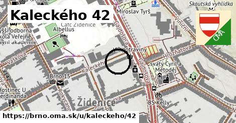 Kaleckého 42, Brno