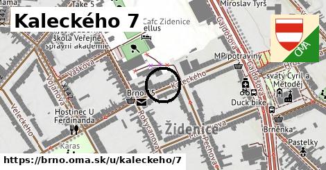 Kaleckého 7, Brno