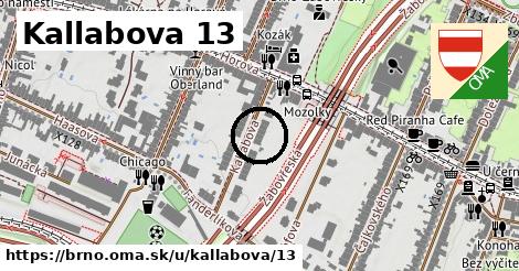 Kallabova 13, Brno