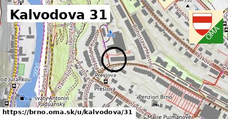Kalvodova 31, Brno