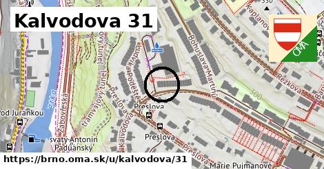 Kalvodova 31, Brno