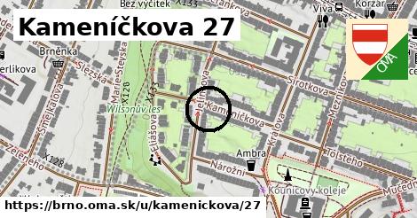 Kameníčkova 27, Brno