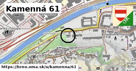 Kamenná 61, Brno