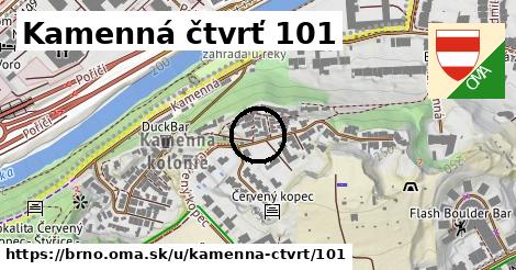 Kamenná čtvrť 101, Brno