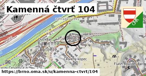 Kamenná čtvrť 104, Brno