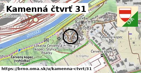 Kamenná čtvrť 31, Brno