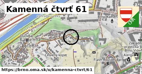 Kamenná čtvrť 61, Brno