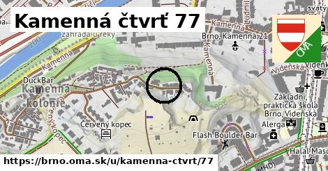 Kamenná čtvrť 77, Brno