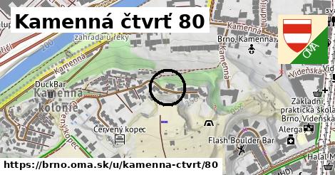 Kamenná čtvrť 80, Brno