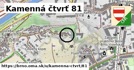 Kamenná čtvrť 81, Brno