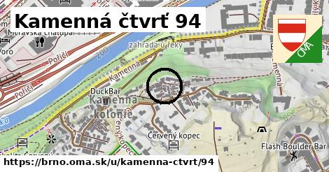 Kamenná čtvrť 94, Brno