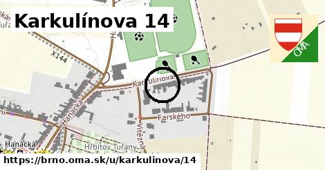 Karkulínova 14, Brno