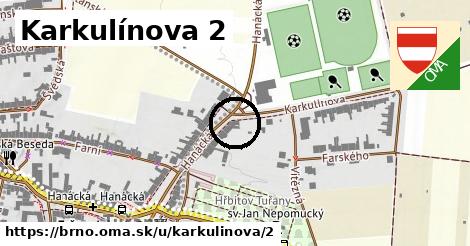 Karkulínova 2, Brno