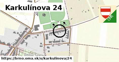 Karkulínova 24, Brno