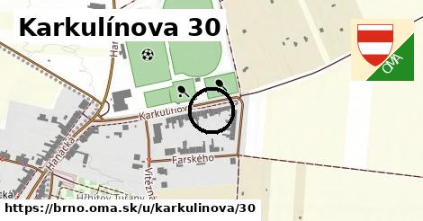 Karkulínova 30, Brno