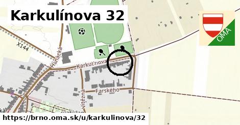 Karkulínova 32, Brno