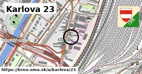 Karlova 23, Brno