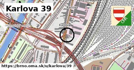 Karlova 39, Brno