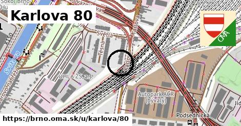 Karlova 80, Brno