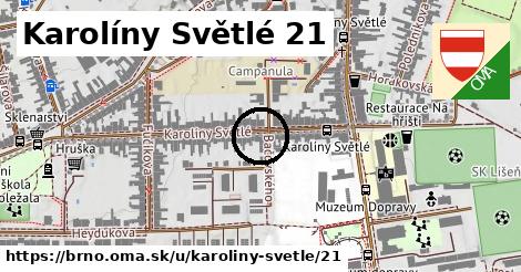 Karolíny Světlé 21, Brno