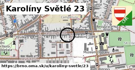 Karolíny Světlé 23, Brno