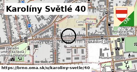 Karolíny Světlé 40, Brno