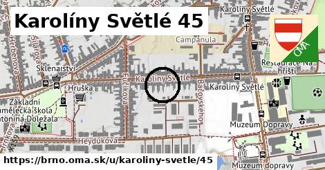 Karolíny Světlé 45, Brno