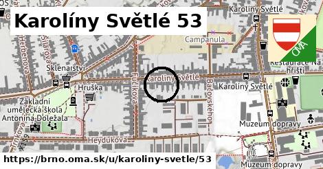 Karolíny Světlé 53, Brno