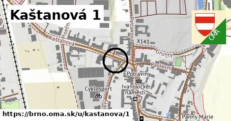 Kaštanová 1, Brno