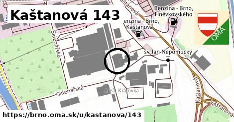 Kaštanová 143, Brno
