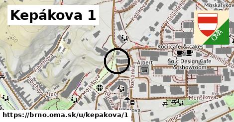 Kepákova 1, Brno