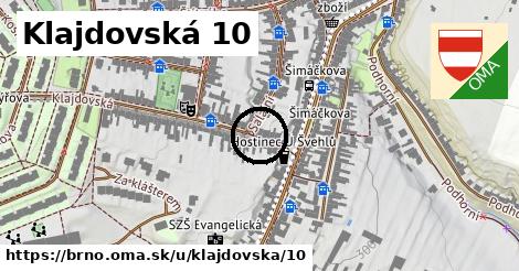 Klajdovská 10, Brno