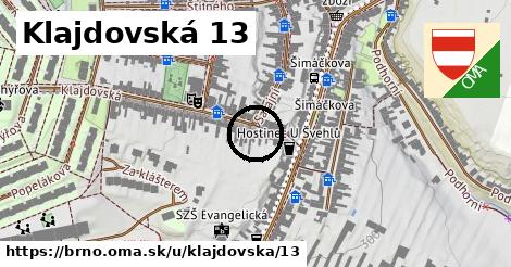 Klajdovská 13, Brno