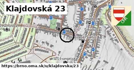 Klajdovská 23, Brno