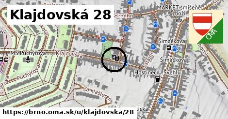 Klajdovská 28, Brno