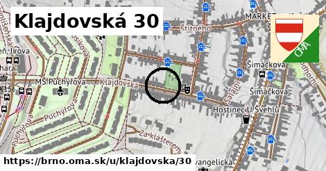 Klajdovská 30, Brno