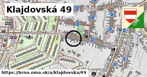 Klajdovská 49, Brno