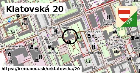 Klatovská 20, Brno